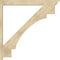 Ekena Millwork Merced Traditional Rough Sawn Outlooker, Douglas Fir, 6"W x 48"D x 48"H OUT06X48X48MRC01RDF - alternate 2